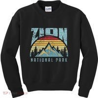 Mt Zion National Park Utah Kids Sweatshirt thumb 0