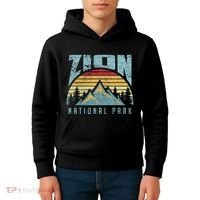 Mt Zion National Park Utah Kids Hoodie thumb 4