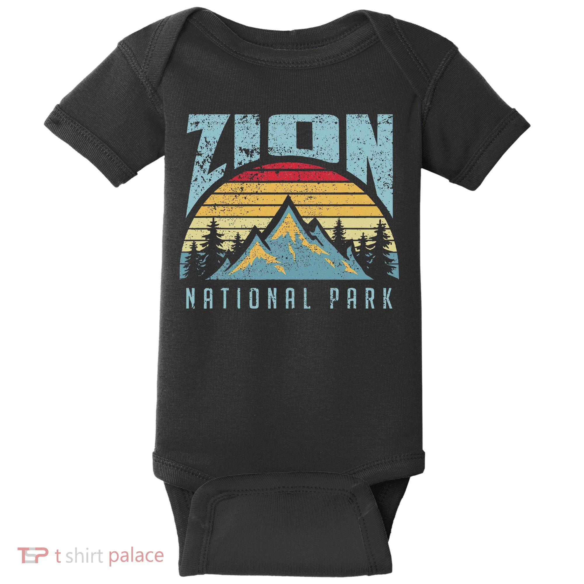 Mt Zion National Park Utah Baby Bodysuit