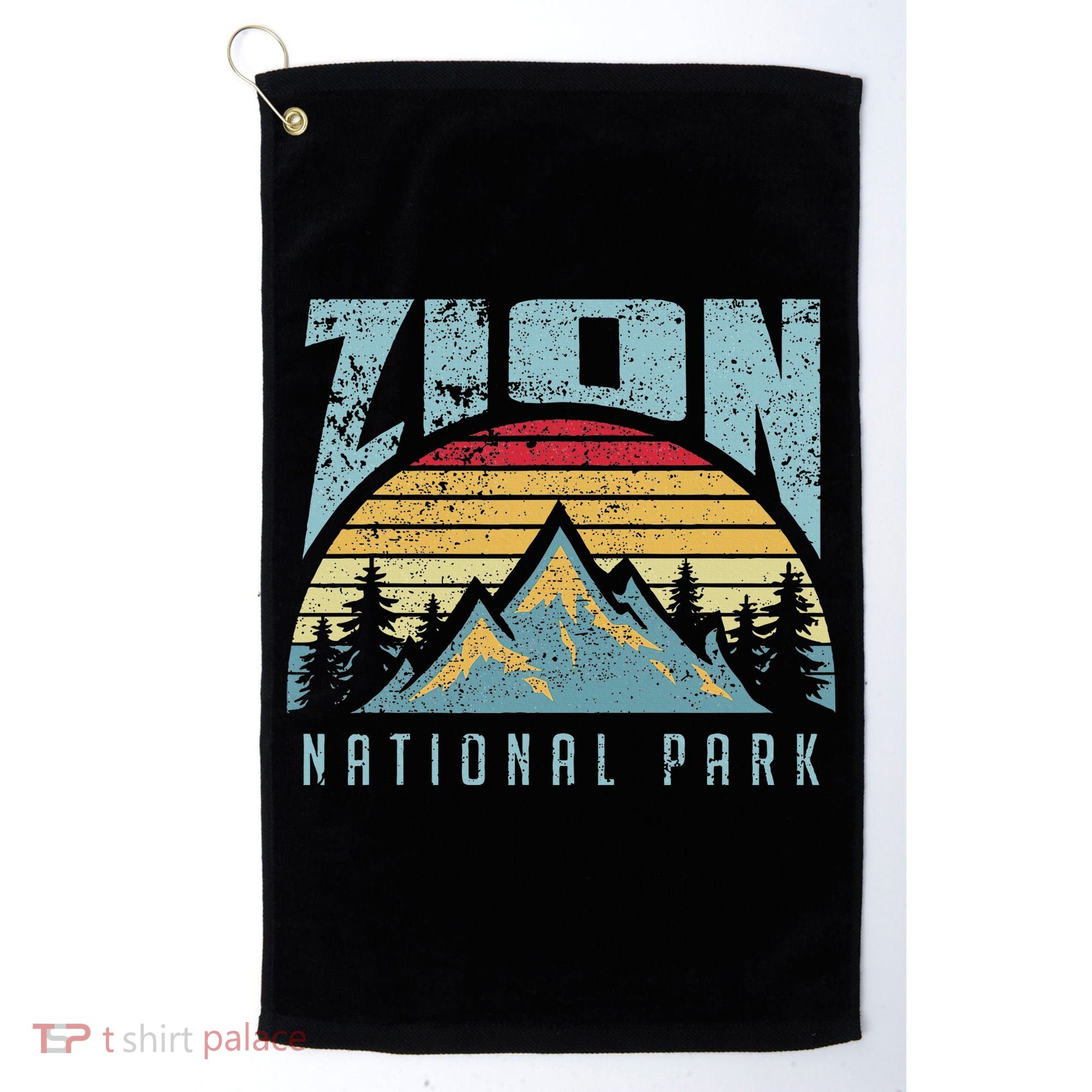 Mt Zion National Park Utah Golf Towel