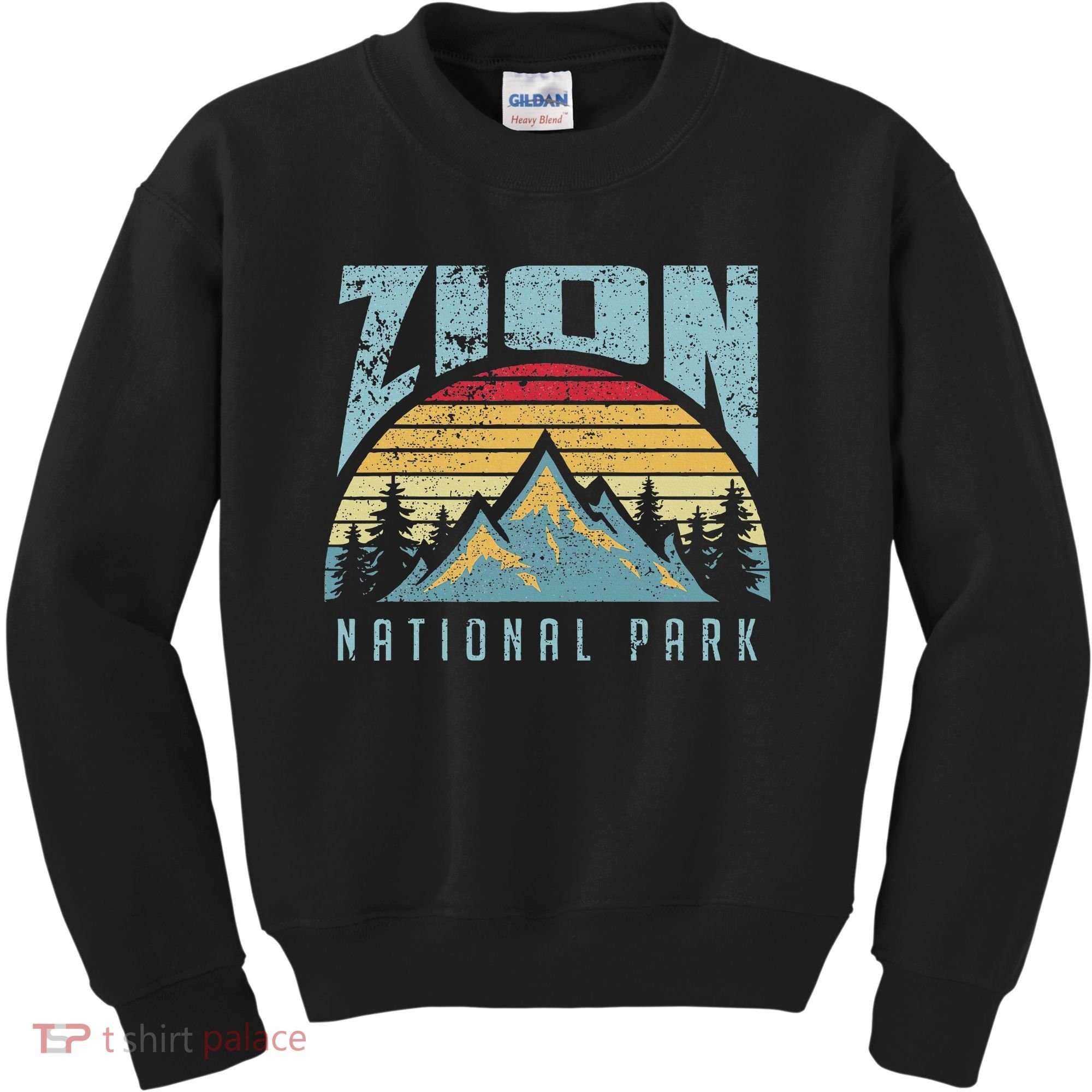 Mt Zion National Park Utah Kids Sweatshirt