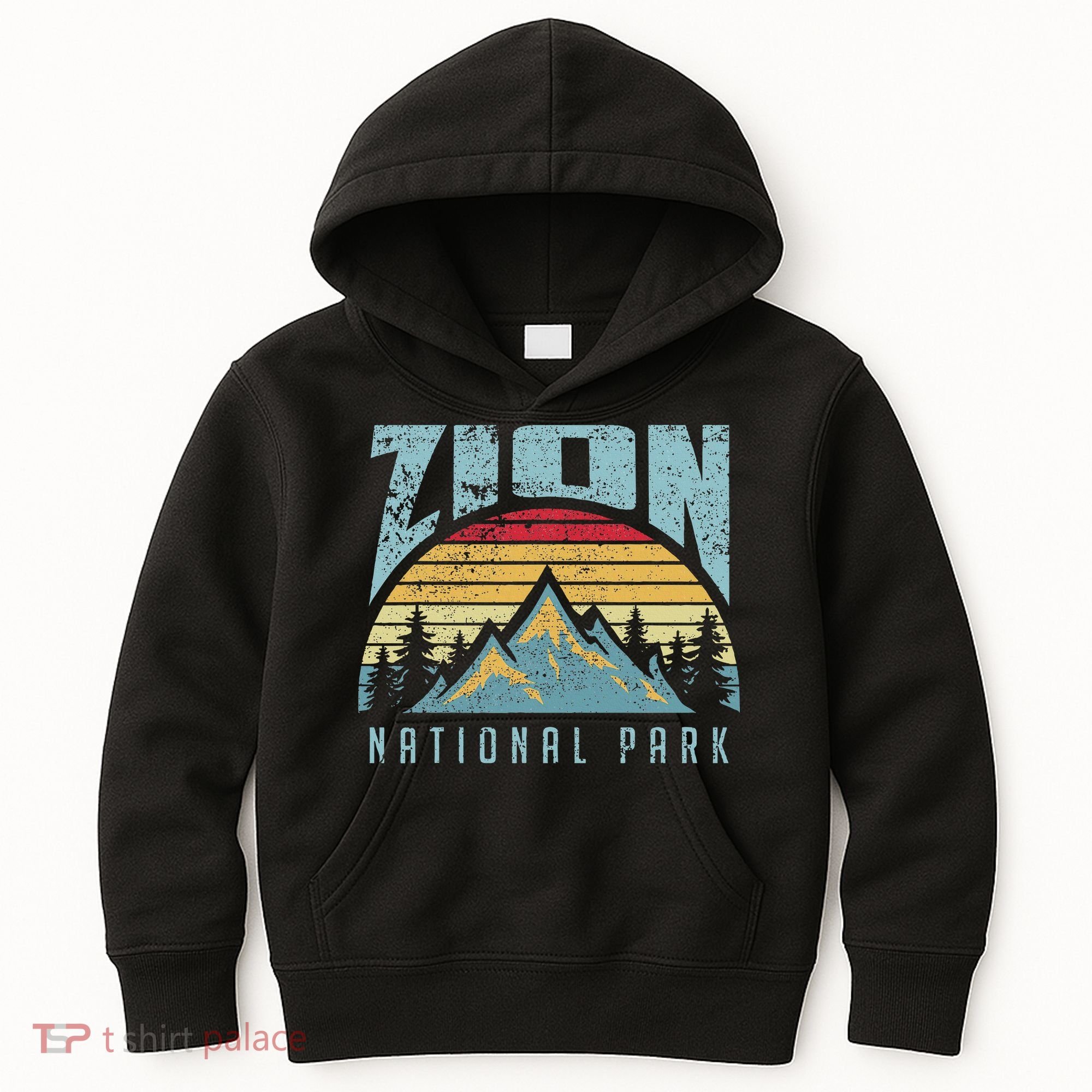 Mt Zion National Park Utah Kids Hoodie