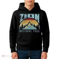 Mt Zion National Park Utah Kids Hoodie thumb 4