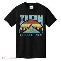 Mt Zion National Park Utah Kids T-Shirt thumb 0
