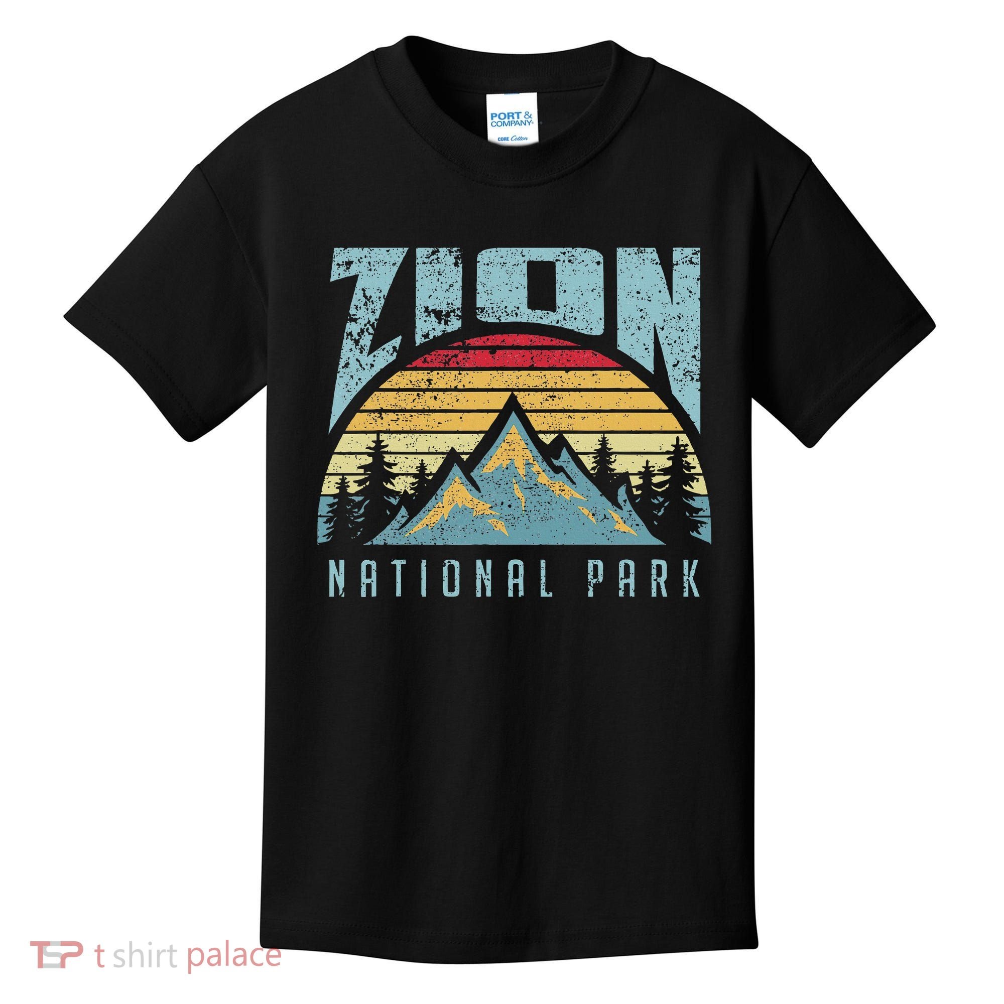 Mt Zion National Park Utah Kids T-Shirt