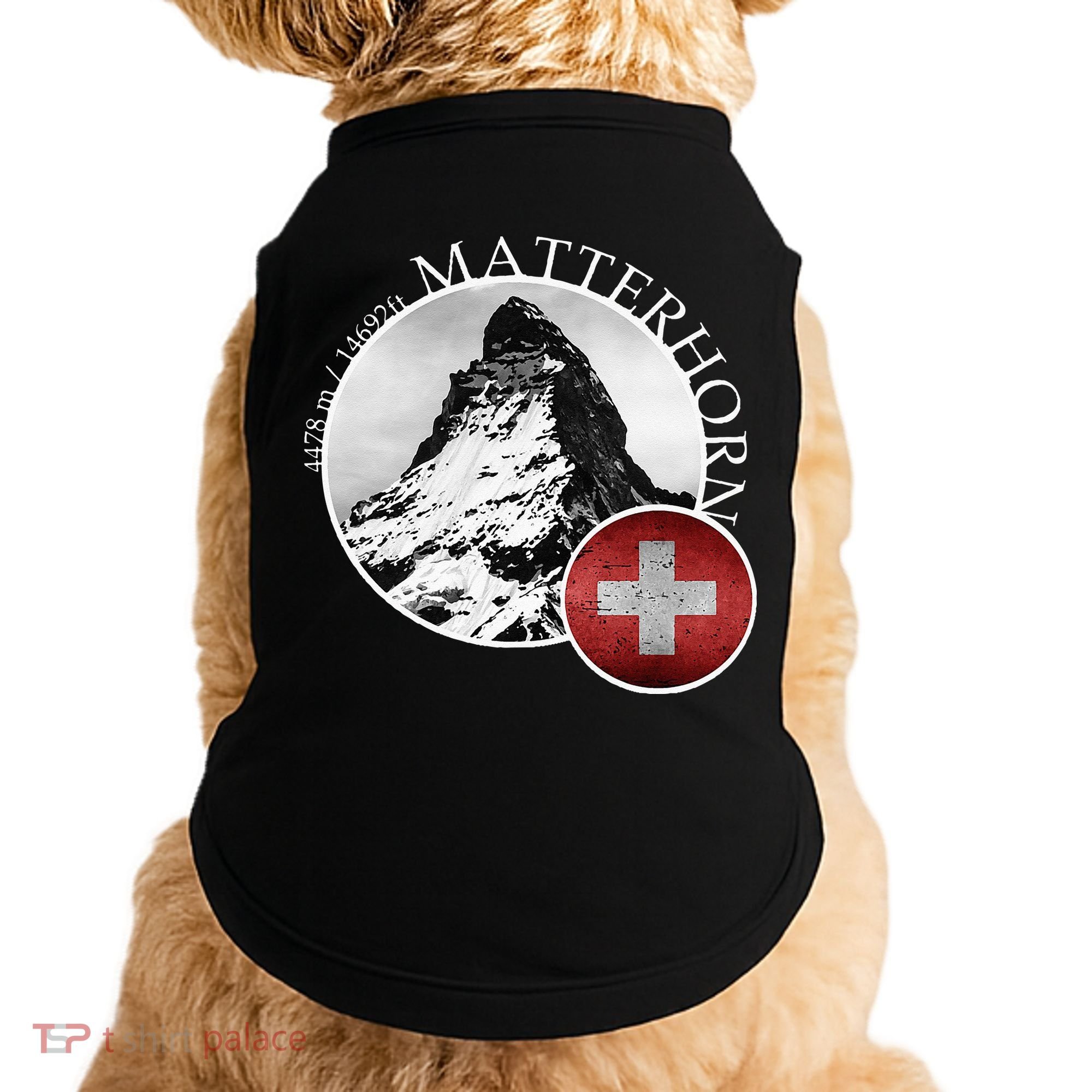 Matterhorn Zermatt Switzerland Alps Doggie Tank