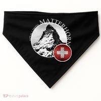 Matterhorn Zermatt Switzerland Alps USA-Made Doggie Bandana thumb 0