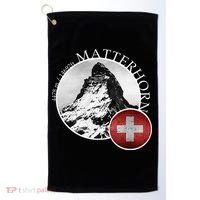 Matterhorn Zermatt Switzerland Alps Golf Towel thumb 0