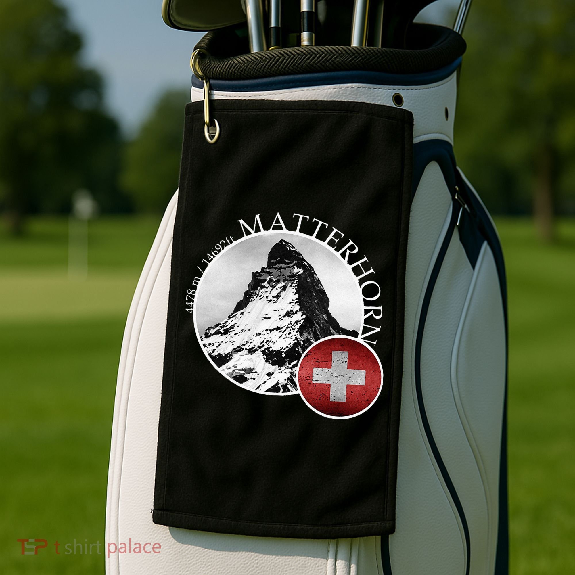 Matterhorn Zermatt Switzerland Alps Golf Towel