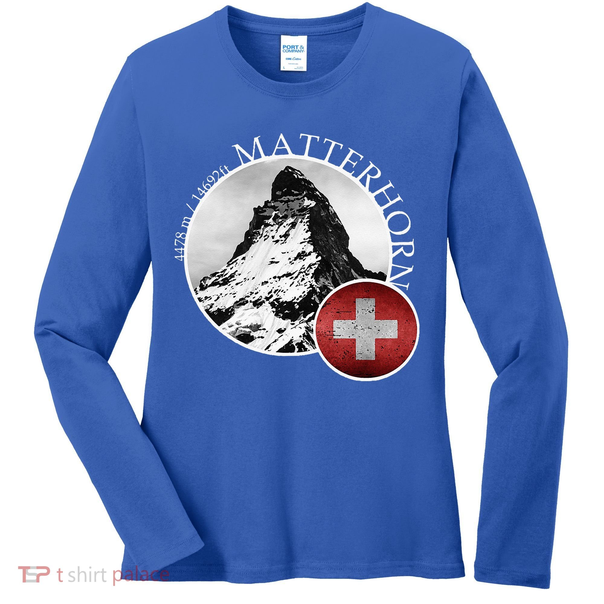Matterhorn Zermatt Switzerland Alps Women's Long Sleeve Shirt