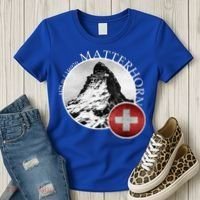 Matterhorn Zermatt Switzerland Alps Women's T-Shirt thumb 3