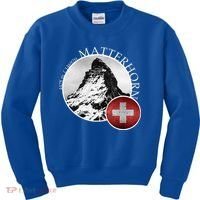 Matterhorn Zermatt Switzerland Alps Kids Sweatshirt thumb 0