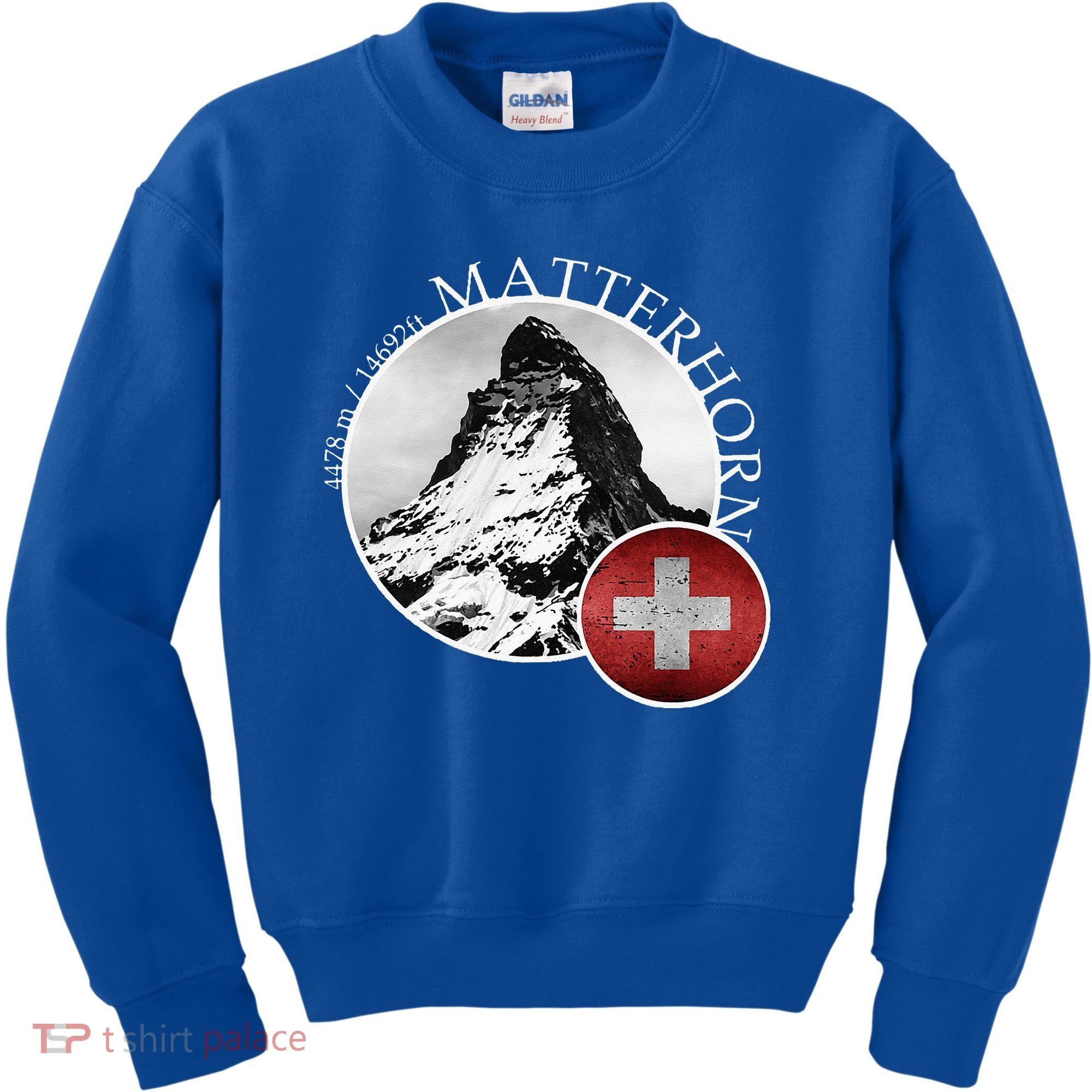 Matterhorn Zermatt Switzerland Alps Kids Sweatshirt