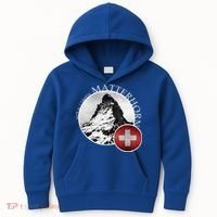 Matterhorn Zermatt Switzerland Alps Kids Hoodie thumb 0