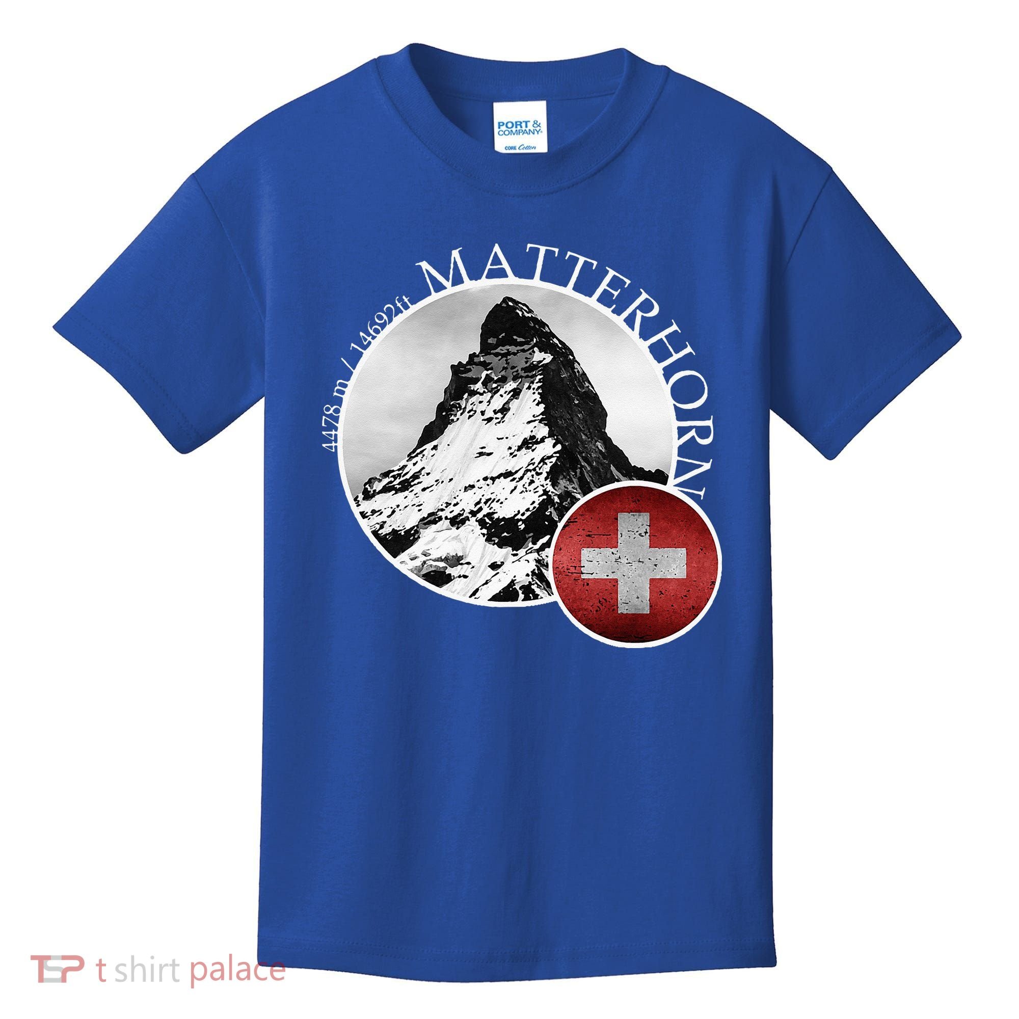 Matterhorn Zermatt Switzerland Alps Kids T-Shirt