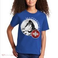 Matterhorn Zermatt Switzerland Alps Kids T-Shirt thumb 2
