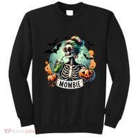 Mombie Zombie Spooky Mama Retro Sweatshirt thumb 0