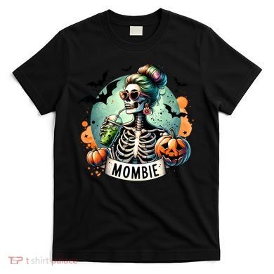 Mombie Zombie Spooky Mama Retro T-Shirt