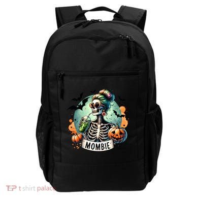 Mombie Zombie Spooky Mama Retro Backpack