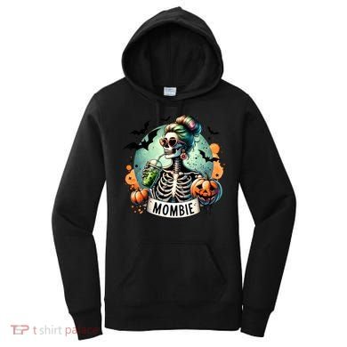 Mombie Zombie Spooky Mama Retro Women's Hoodie