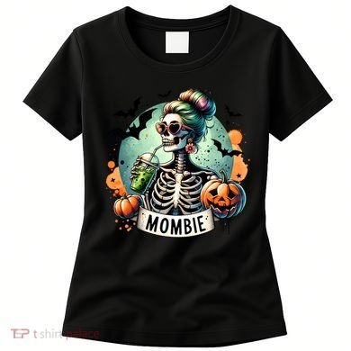 Mombie Zombie Spooky Mama Retro Women's T-Shirt