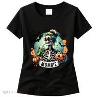 Mombie Zombie Spooky Mama Retro Women's T-Shirt thumb 0