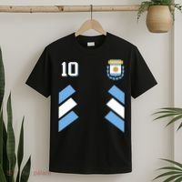 Number 10 Argentina Soccer Jersey Argentinian Football T-Shirt thumb 2