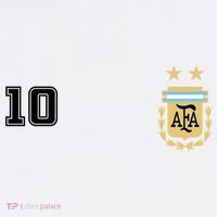 Number 10 Argentina Soccer Jersey Argentinian Football Women's Hoodie thumb 2