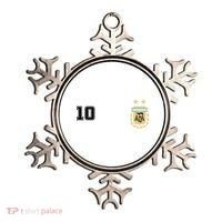 Number 10 Argentina Soccer Jersey Argentinian Football Ornament thumb 0