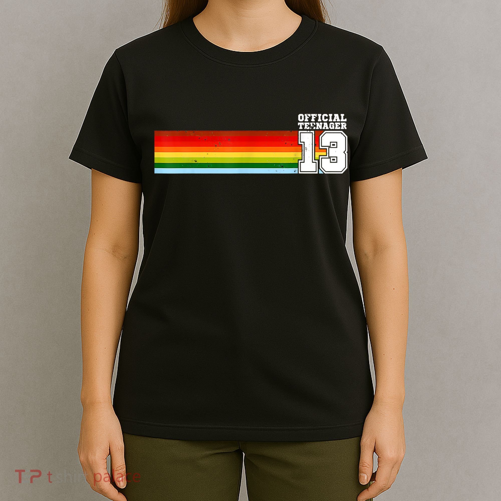 Nager 13th Birthday Gift 13 Year Old Boys Girls T-Shirt