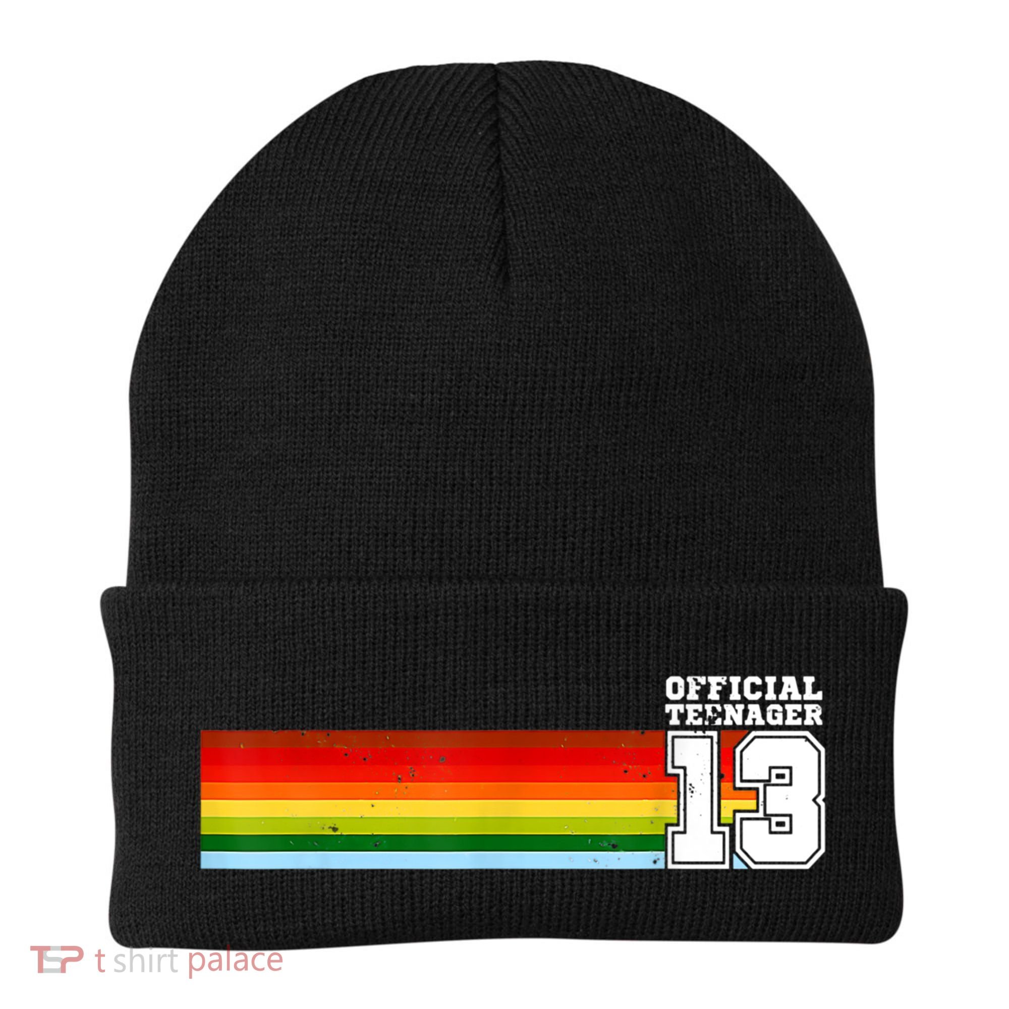 Nager 13th Birthday Gift 13 Year Old Boys Girls Beanie