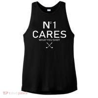 No 1 Cares What You Shot Ladies PosiCharge Tri-Blend Wicking Tank thumb 0