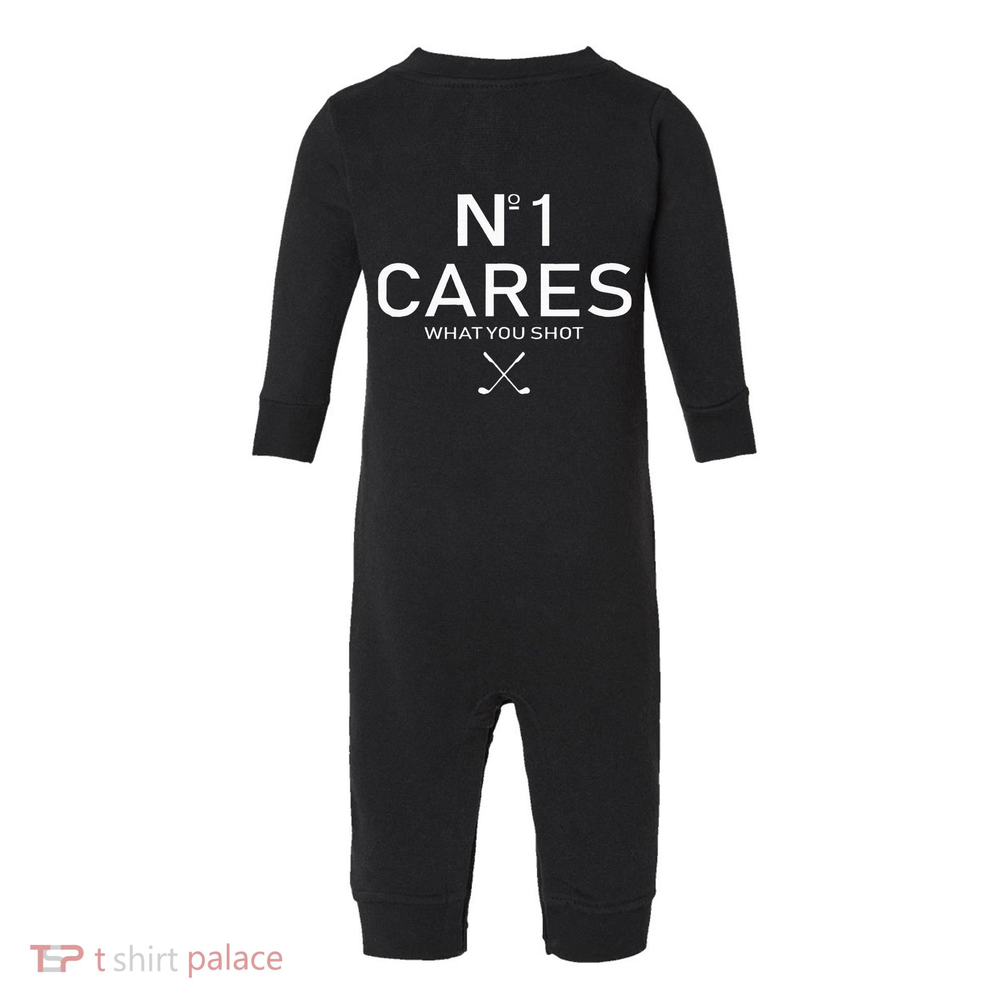 No 1 Cares What You Shot Infant Fleece One Piece