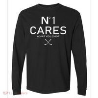 No 1 Cares What You Shot Comfort Colors Heavyweight Long Sleeve T-Shirt thumb 0