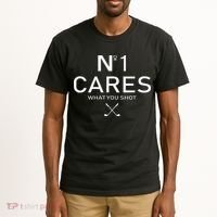 No 1 Cares What You Shot Tall T-Shirt thumb 2