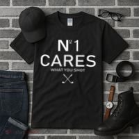 No 1 Cares What You Shot Tall T-Shirt thumb 3