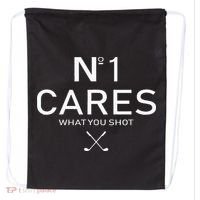 No 1 Cares What You Shot Drawstring Bag thumb 0