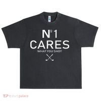 No 1 Cares What You Shot Urban Oversized Heavyweight T-Shirt thumb 0