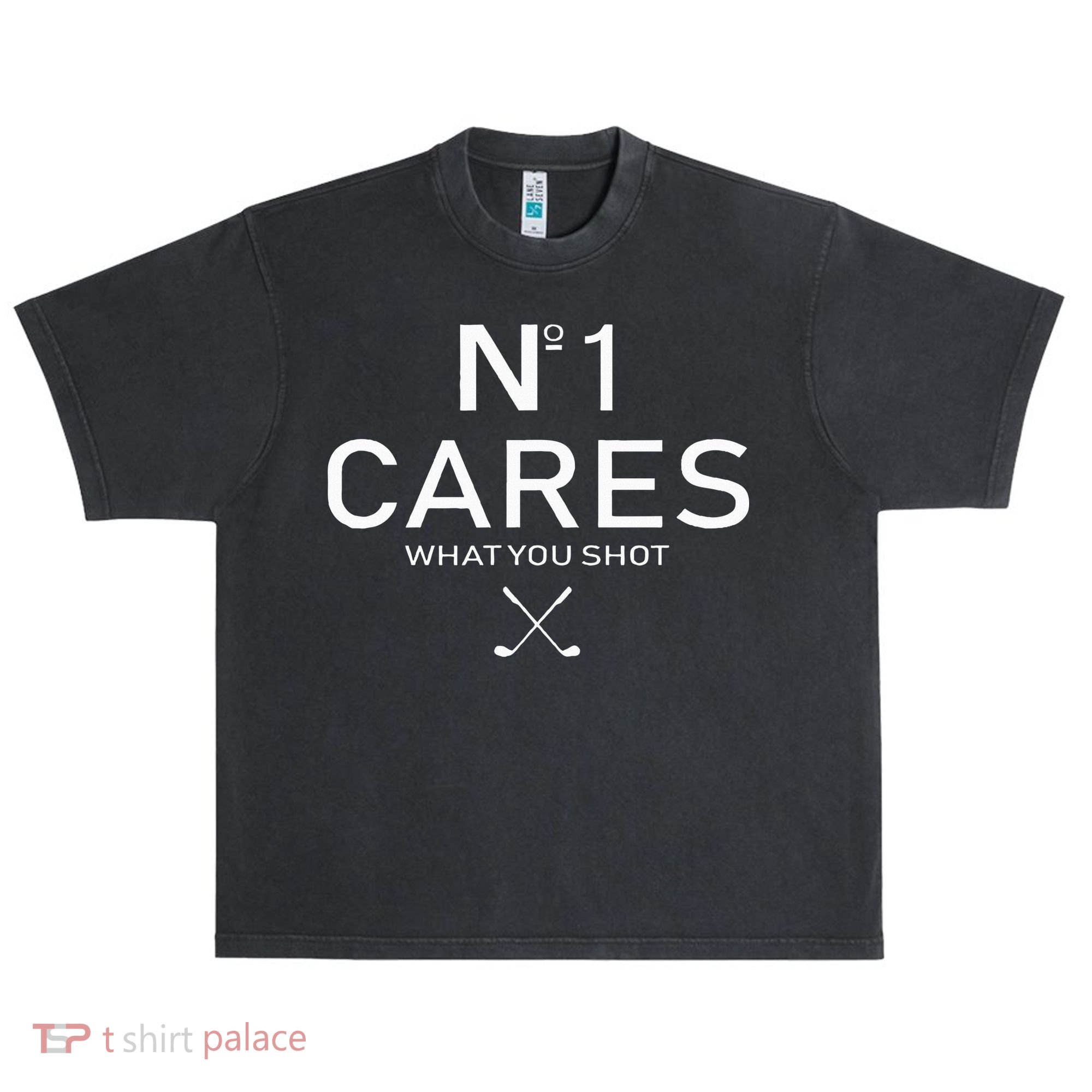 No 1 Cares What You Shot Urban Oversized Heavyweight T-Shirt