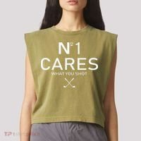 No 1 Cares What You Shot Garment-Dyed Women's Muscle Tee thumb 2
