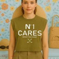 No 1 Cares What You Shot Garment-Dyed Women's Muscle Tee thumb 4