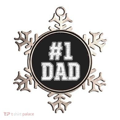 Number 1 Dad Number One Dad Fathers Day Outfit For Daddy Gift Ornament