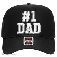Number 1 Dad Number One Dad Fathers Day Outfit For Daddy Gift Hat thumb 0
