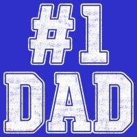 Number 1 Dad Number One Dad Fathers Day Outfit For Daddy Gift Long Sleeve Shirt thumb 2