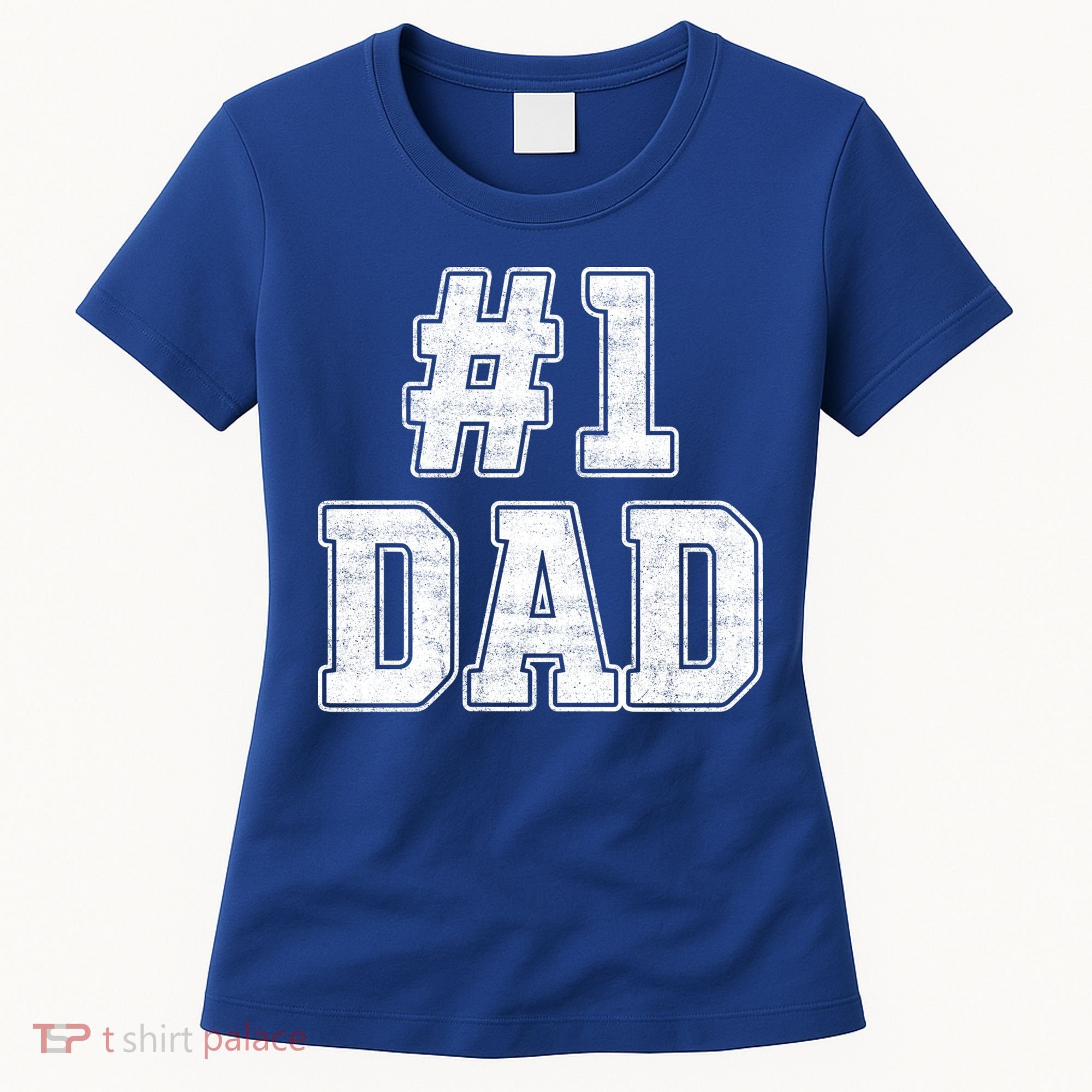 Number 1 Dad Number One Dad Fathers Day Outfit For Daddy Gift Women's T-Shirt