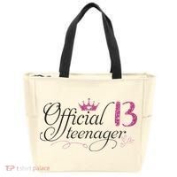 Nager 13 Year Old 13th Birthday Gift Tote Bag thumb 0
