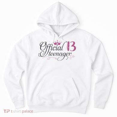 Nager 13 Year Old 13th Birthday Gift Hoodie