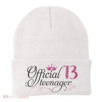 Nager 13 Year Old 13th Birthday Gift Beanie thumb 0