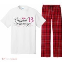 Nager 13 Year Old 13th Birthday Gift Pajama Set thumb 0