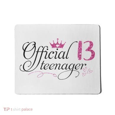 Nager 13 Year Old 13th Birthday Gift Mousepad